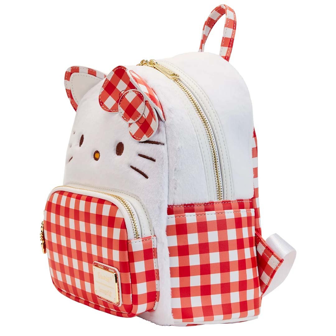 Loungefly Sanrio Hello Kitty Gingham Cosplay Mini Backpack