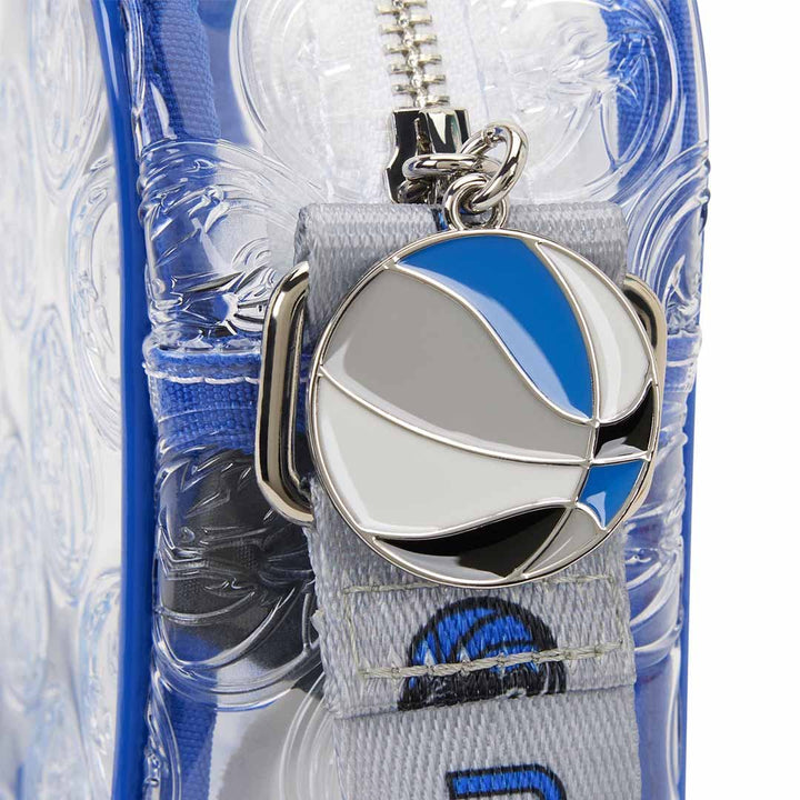 Loungefly NBA Dallas Mavericks Clear Crossbody Bag