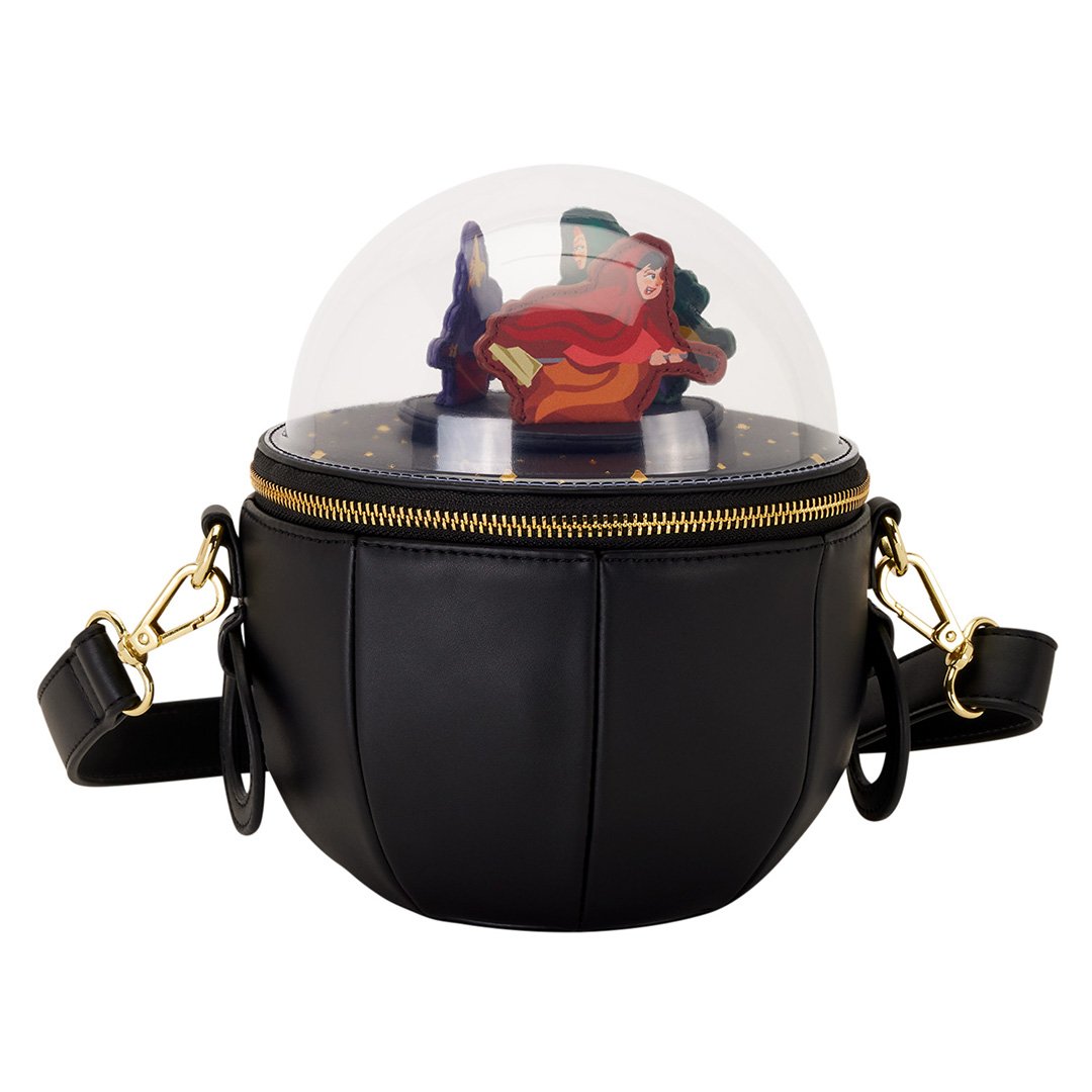 Loungefly Disney Hocus Pocus Sanderson Sisters Flying Dome Crossbody Bag