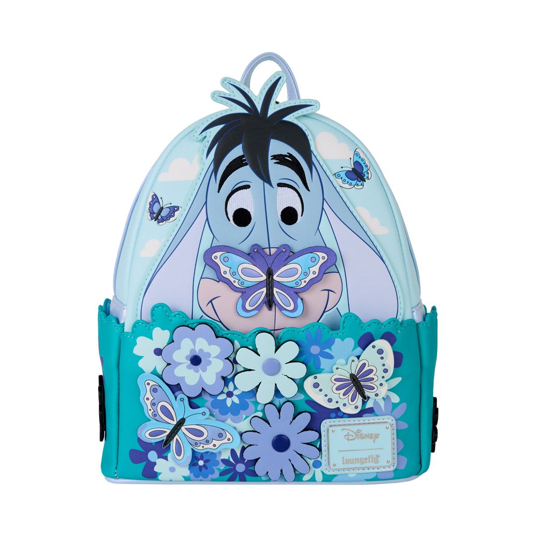 Loungefly Disney Winnie The Pooh Floral Eeyore Cosplay Mini Backpack