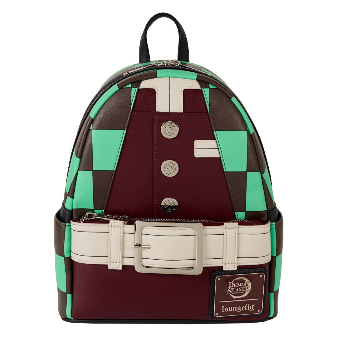 Loungefly Aniplex Demon Slayer Tanjiro Kamado Cosplay Mini Backpack