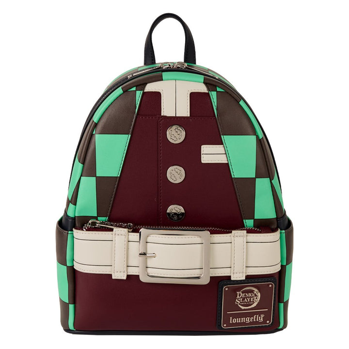 Loungefly Aniplex Demon Slayer Tanjiro Kamado Cosplay Mini Backpack