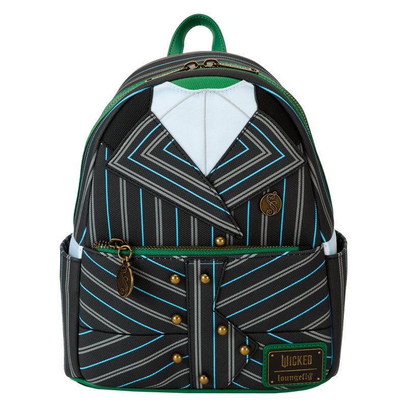 Loungefly Universal Wicked Elphaba Shiz University Uniform Cosplay Mini Backpack