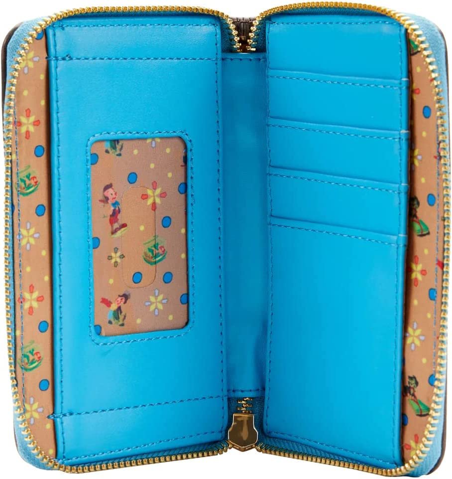 Loungefly Disney Pinocchio Book Zip-Around Wallet