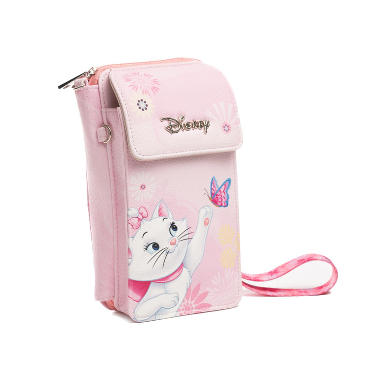 Wondapop Disney Aristocats Marie Crossbody Cell Phone Wallet Wristlet