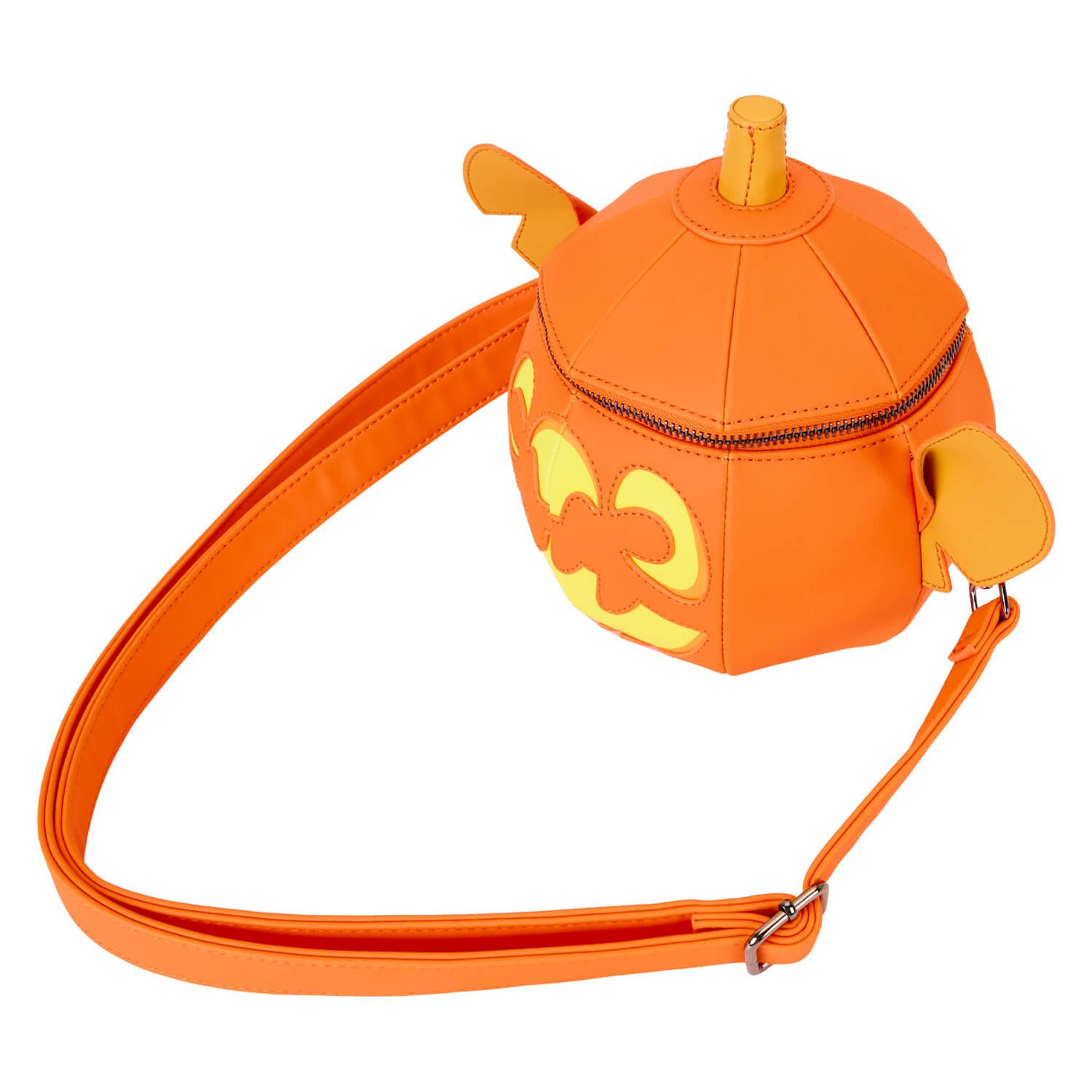 Loungefly Disney Lilo & Stitch Stitch Figural Pumpkin Crossbody - top angle