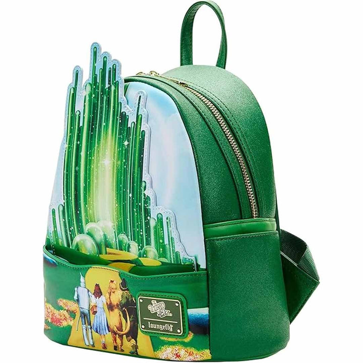Loungefly Warner Brothers Wizard of Oz Emerald City Mini Backpack
