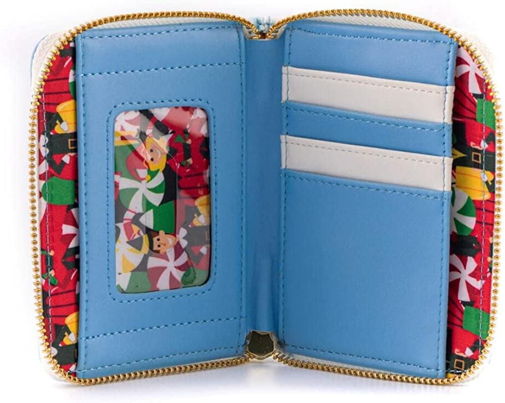Loungefly Elf Buddy &amp; Friends Zip-Around Wallet