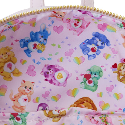 Loungefly Care Bears Cousins Cloud Crew Mini Backpack - Interior Lining