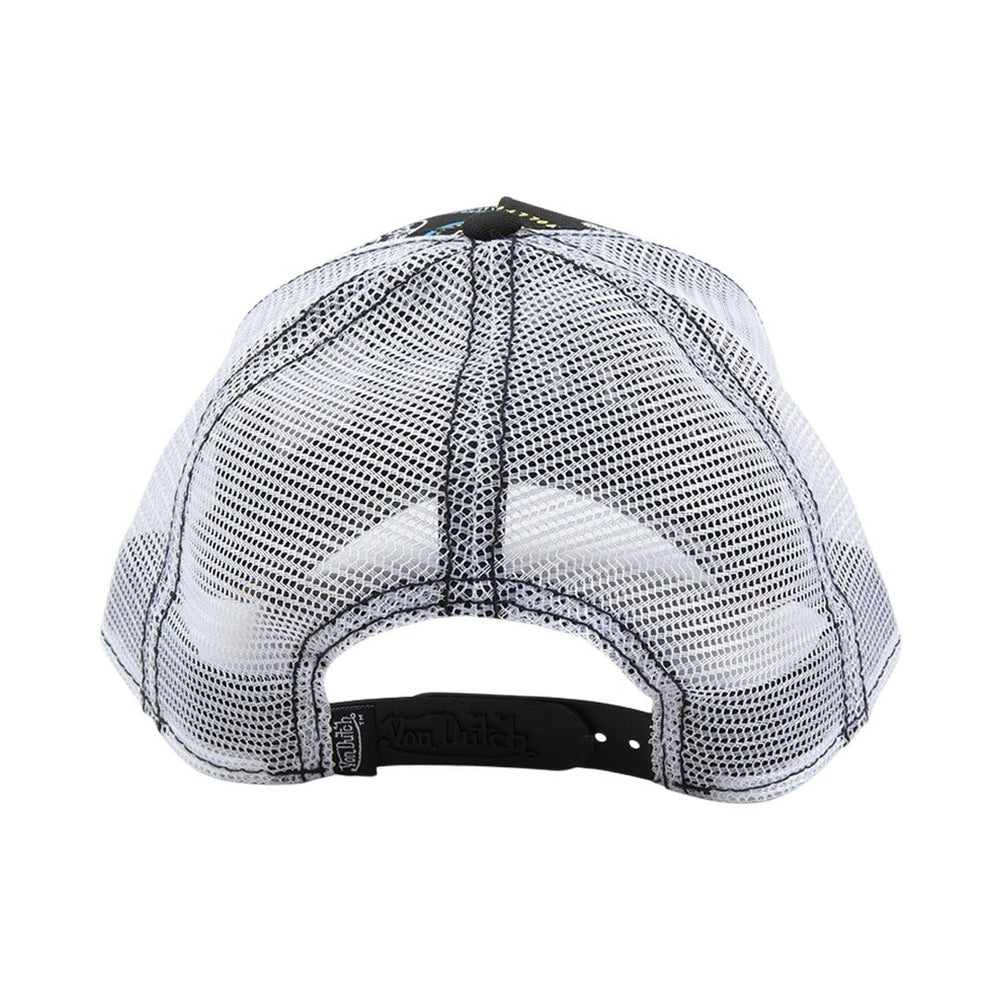 Von Dutch Jax Black/White Trucker Hat