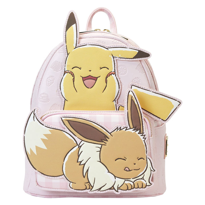Loungefly Pokemon Café Pikachu &amp; Eevee Mini Backpack
