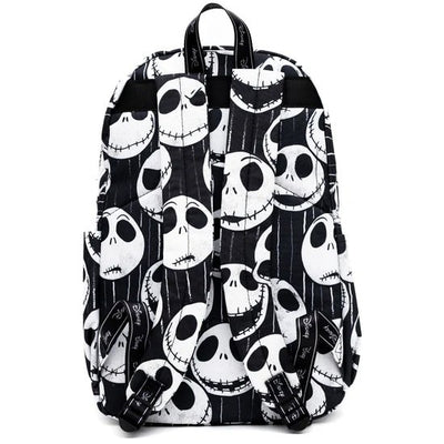 WondaPop Disney Nightmare Before Christmas Jack Skellington 17" Nylon Backpack - Back