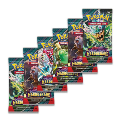 Pokemon TCG: Scarlet and Violet Twilight Masquerade Booster Bundle Card Game - Content