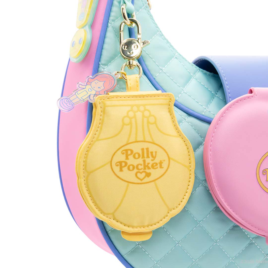 Whatever Makes You Happy Polly Pocket Mystery Box Mirror Compact Bag Charm