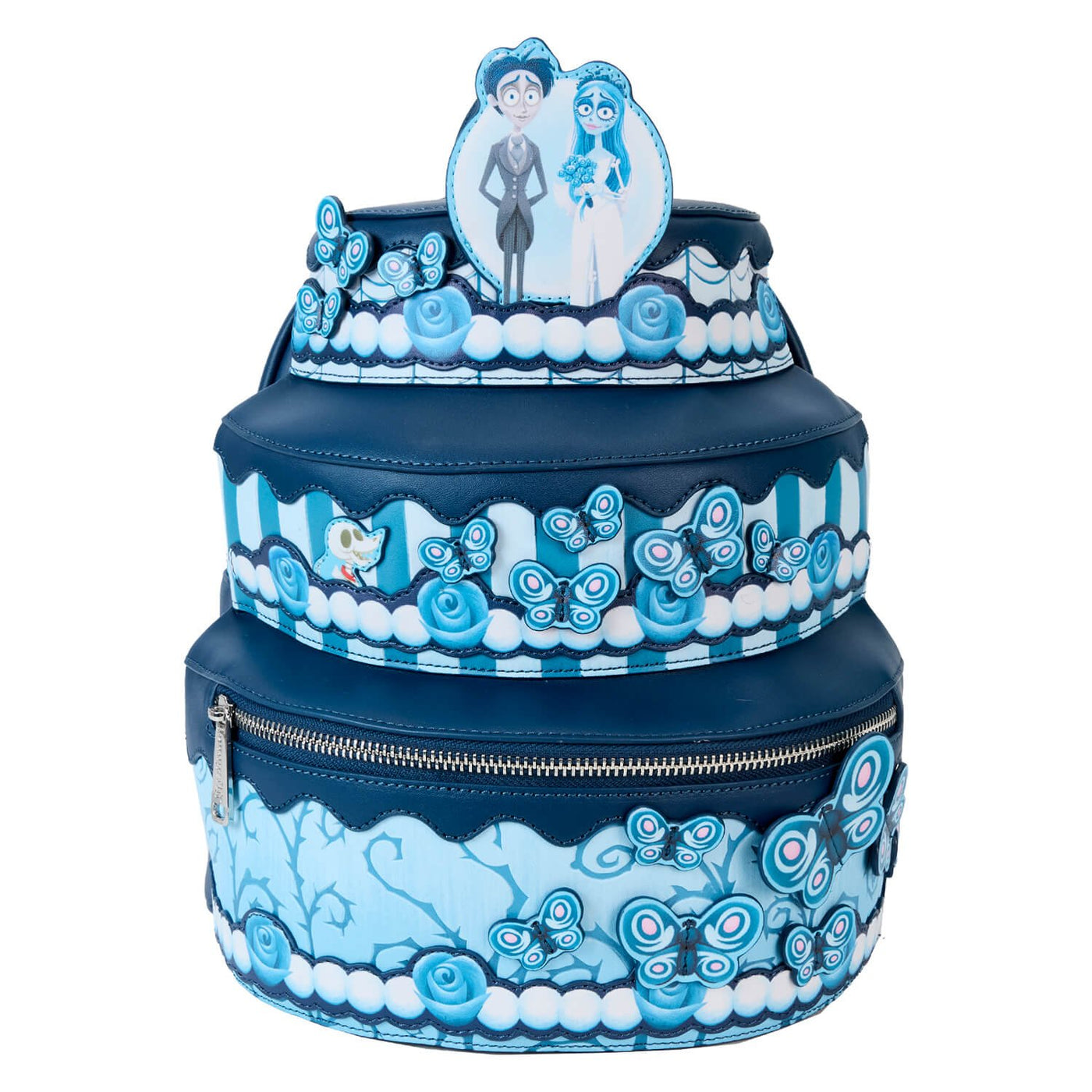 Loungefly Warner Brothers Corpse Bride Wedding Cake Mini Backpack front