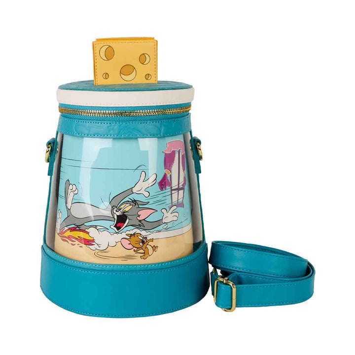 Loungefly Warner Brothers Tom and Jerry Spinning Crossbody Bag