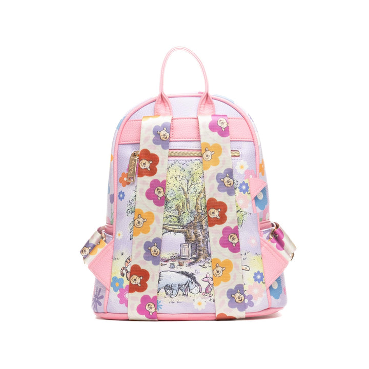 Wondapop Disney Winnie the Pooh and Friends Tree House 11" Vegan Leather Fashion Mini Backpack