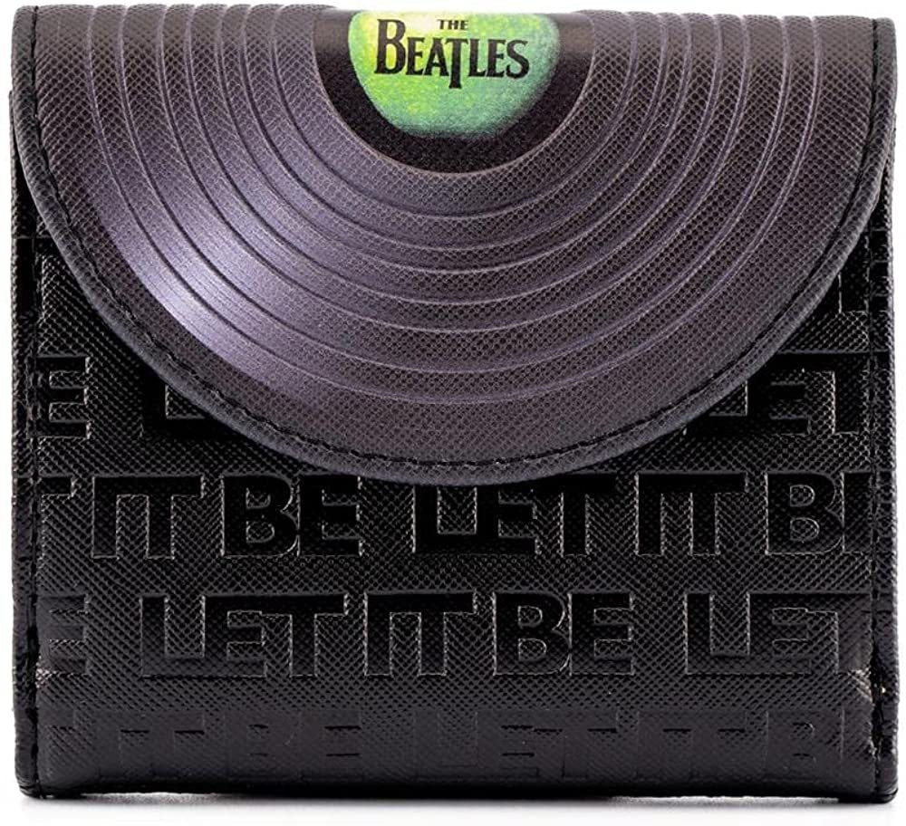 Loungefly The Beatles "Let It Be" Vinyl Record Zip-Around Wallet