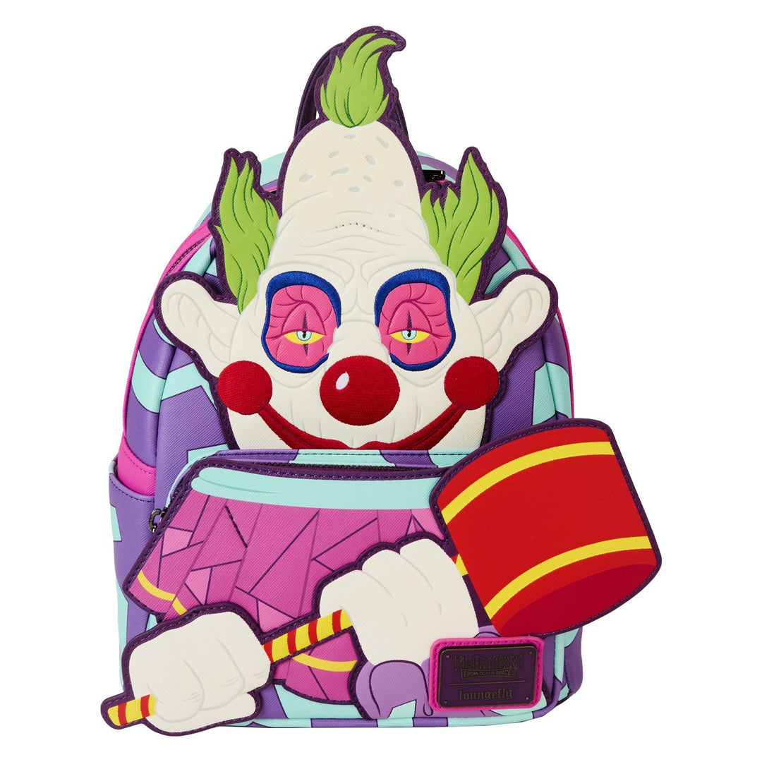 ユニバ　ラキドロ　ナムジュン Loungefly MGM Killer Klowns From Outer Space Jumbo Cosplay Mini