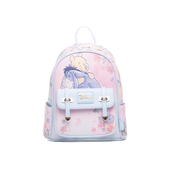 Wondapop Disney Winnie the Pooh and Friends Forget Me Not 11" Vegan Leather Fashion Mini Backpack