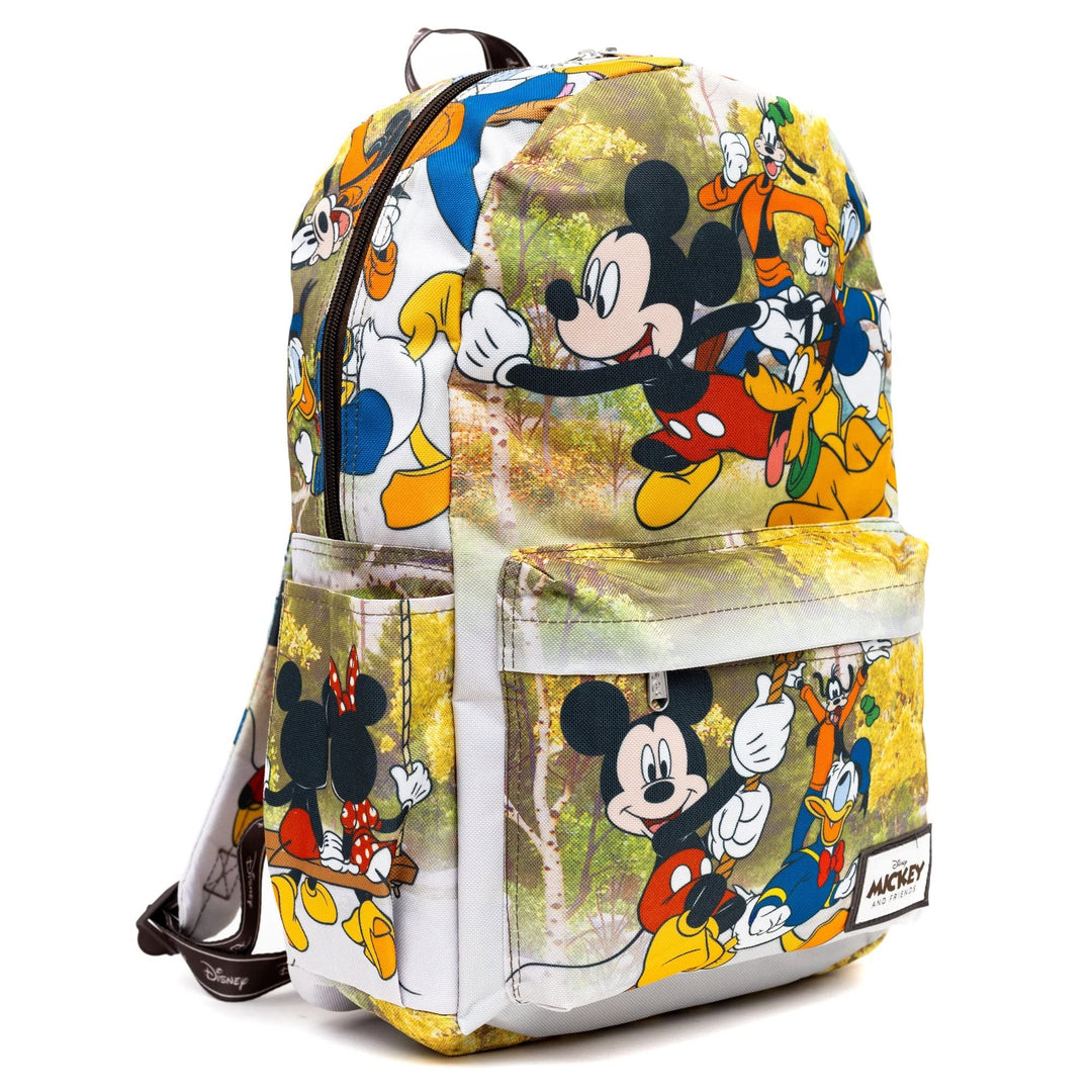 Wondapop Disney Mickey Mouse and Friends 17" Full Size Nylon Backpack