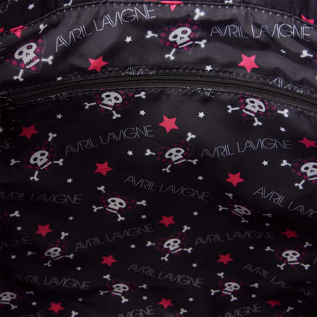Loungefly Avril Lavigne Logo Tote Crossbody Bag with Coin Bag