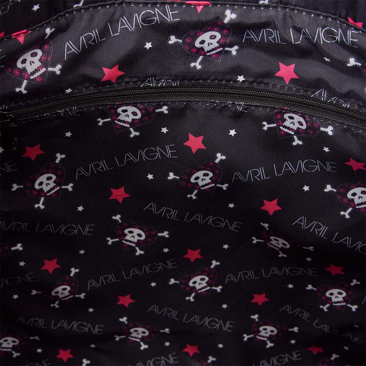 Loungefly Avril Lavigne Logo Tote Crossbody Bag with Coin Bag