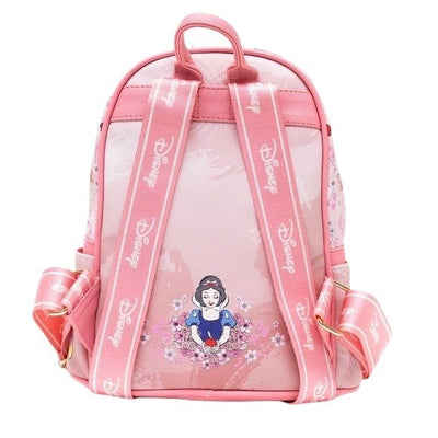 WondaPop Disney Snow White 11" Vegan Leather Mini Backpack - Back