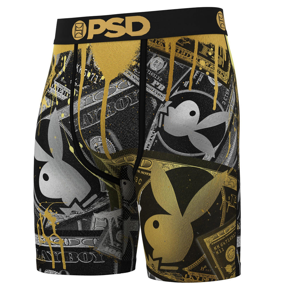 PSD Men's Playboy Mix Boxer Briefs - 3-Pack - Yellow