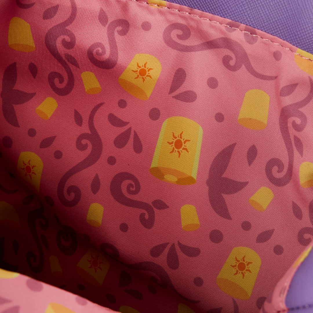 Loungefly Disney Tangled Rapunzel Lantern Drawstring Mini Backpack