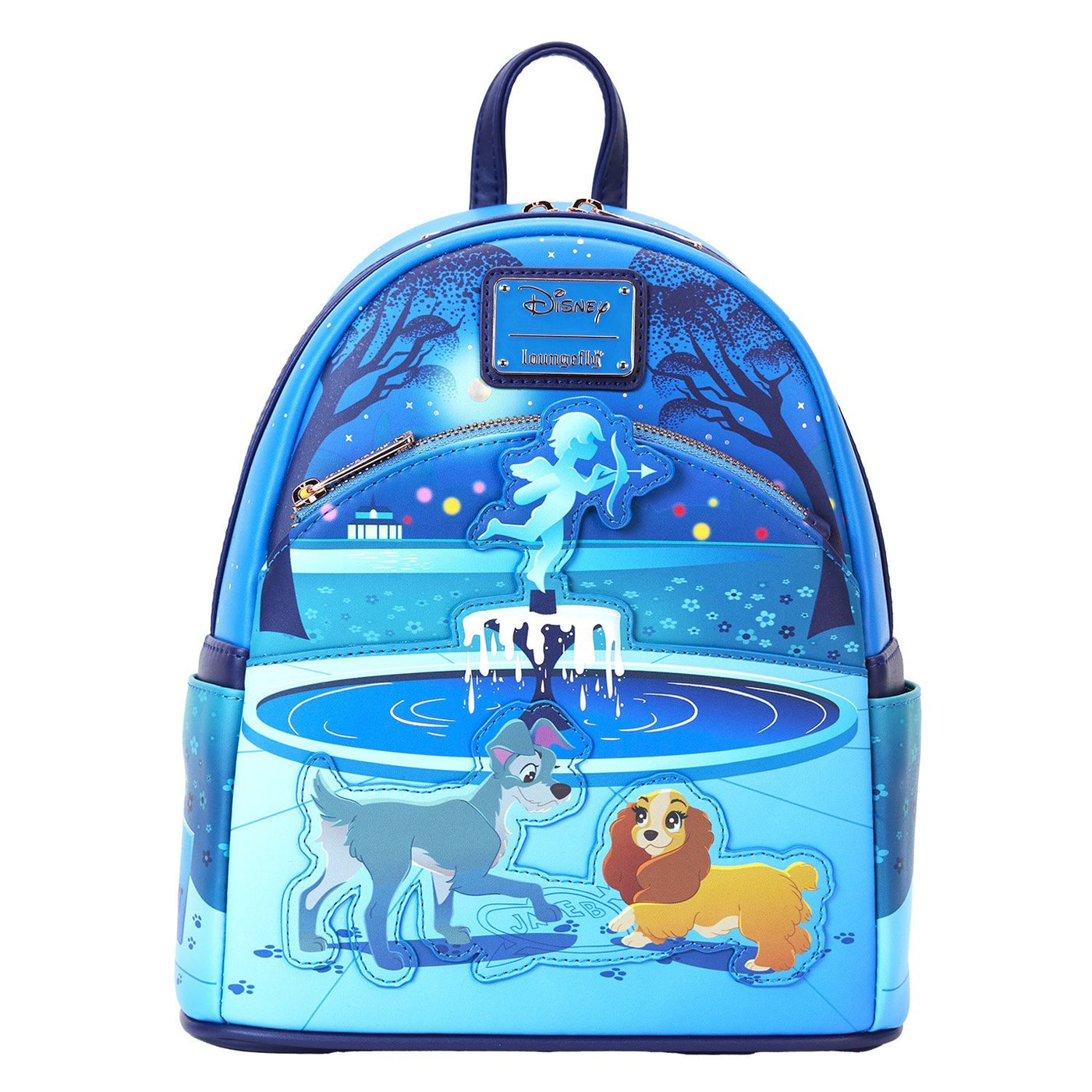 Loungefly Disney Lady and the Tramp 70th Anniversary Mini Backpack