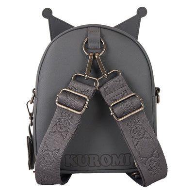 Loungefly Sanrio Kuromi Monochrome Cosplay Convertible Mini Backpack & Crossbody Bag
