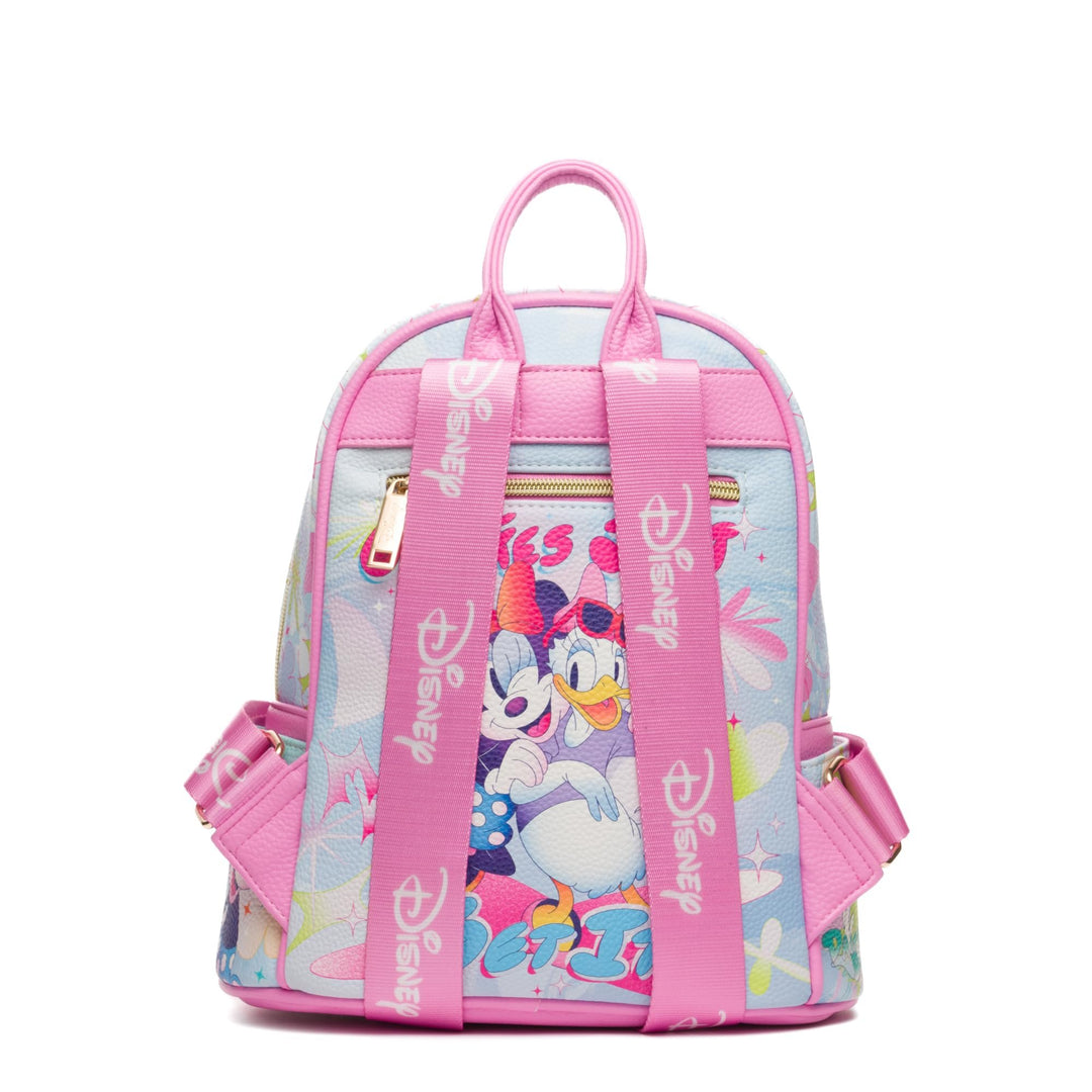 Wondapop Disney Minnie Mouse Bow Era 11" Vegan Leather Fashion Mini Backpack