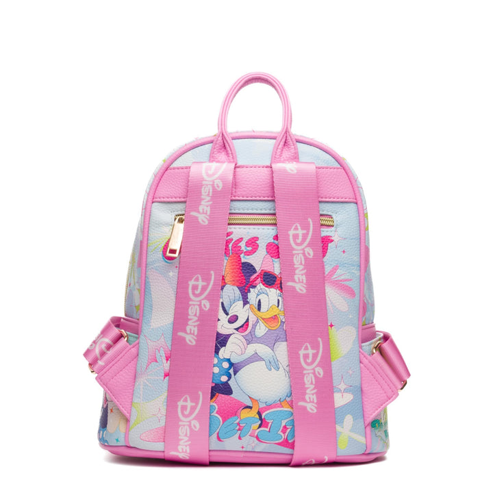 Wondapop Disney Minnie Mouse Bow Era 11" Vegan Leather Fashion Mini Backpack