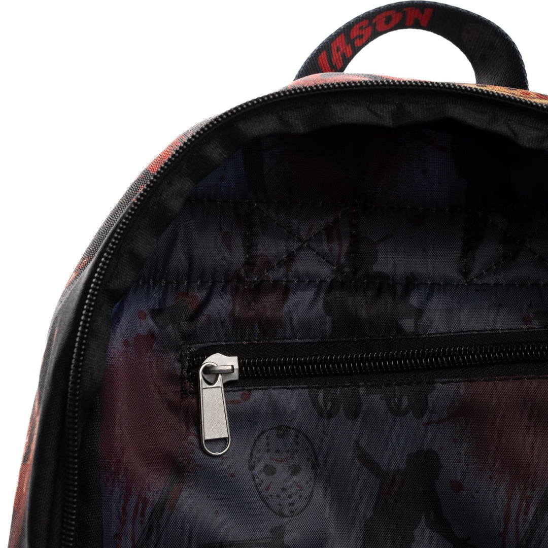 Wondapop Warner Brothers Friday The 13th Jason 13" Deluxe Nylon Mini Backpack
