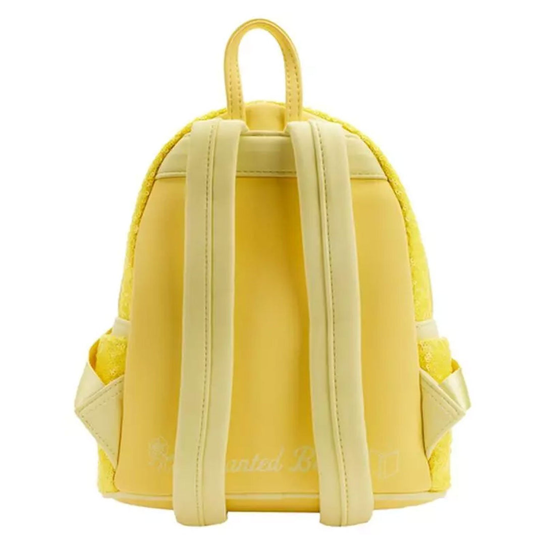 Disney Princess Belle authentic Sequin Loungefly Backpack