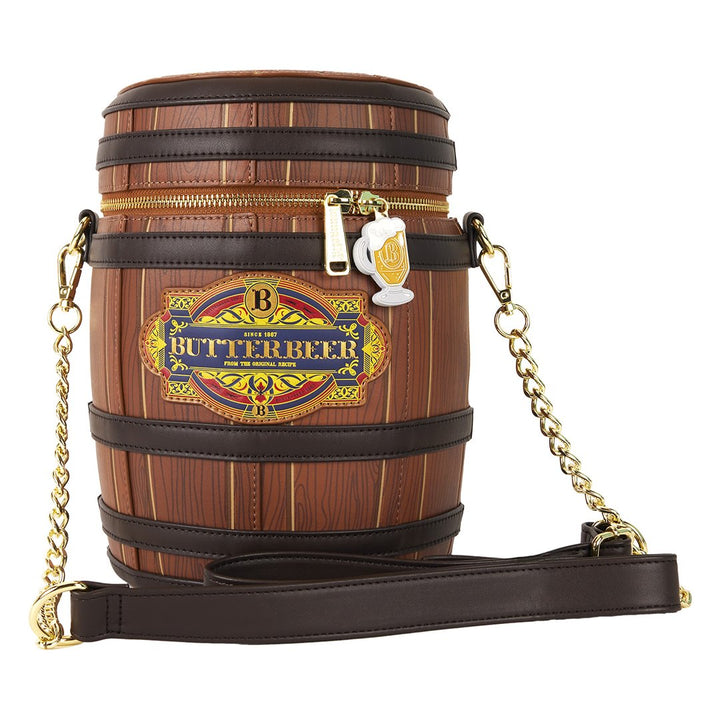 Loungefly Warner Brothers Harry Potter Butterbeer Barrel Scented Figural Crossbody Bag