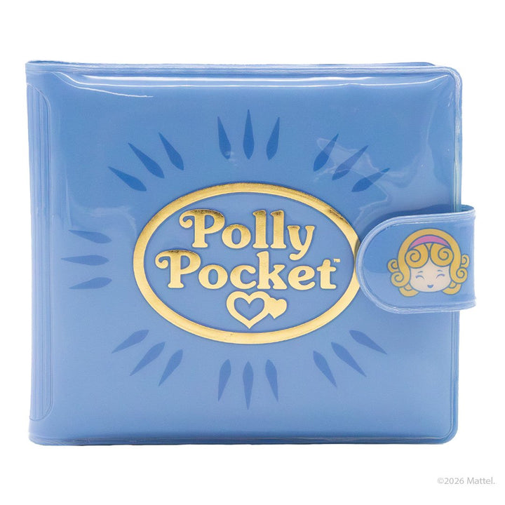Whatever Makes You Happy Polly Pocket Padded Vinyl Snap Wallet