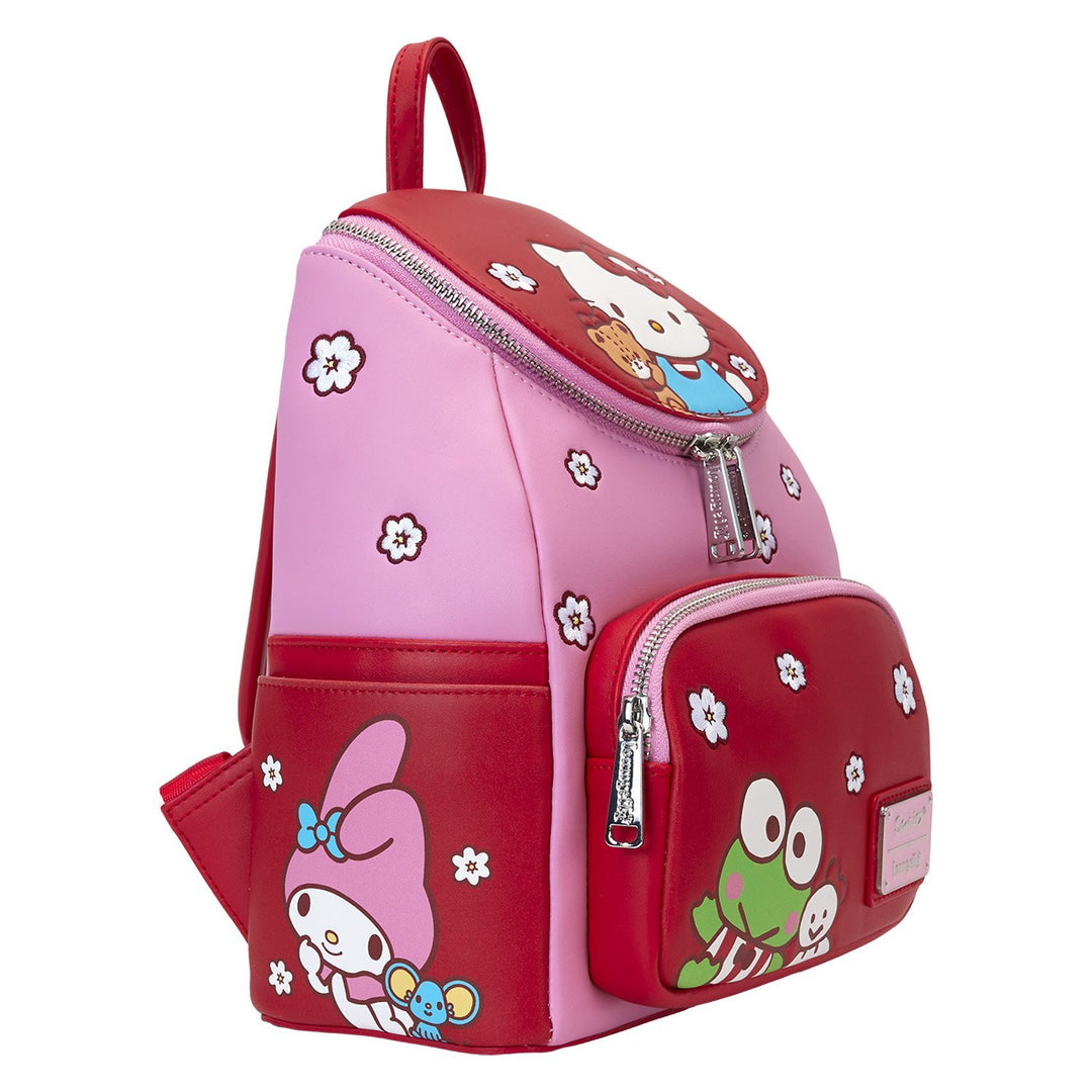 Loungefly Sanrio Hello Kitty &amp; Friends Color Block Mini Backpack