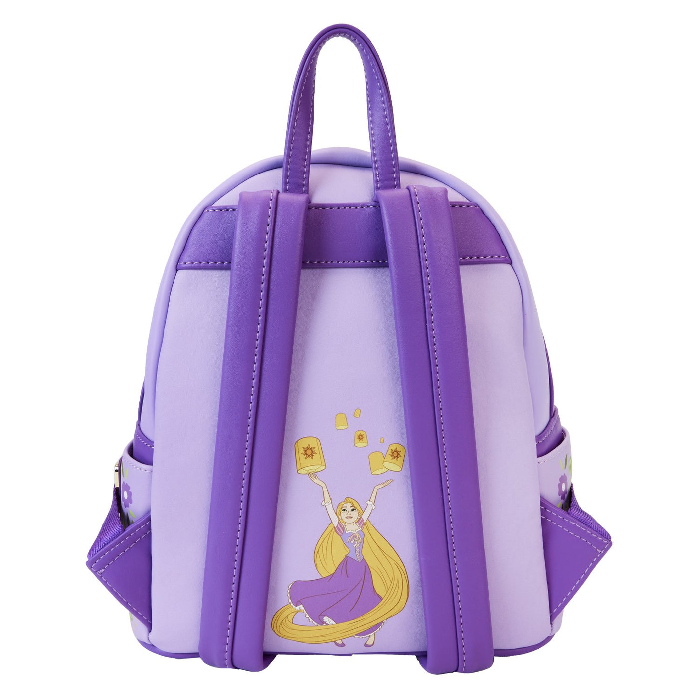 Loungefly Disney Tangled Princess Rapunzel Lenticular Mini Backpack - Back