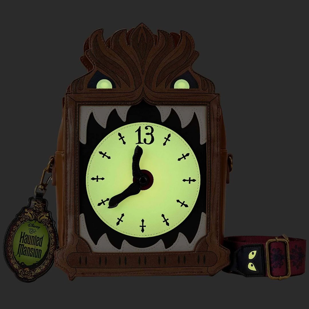 Loungefly Disney Haunted Mansion Clock Crossbody