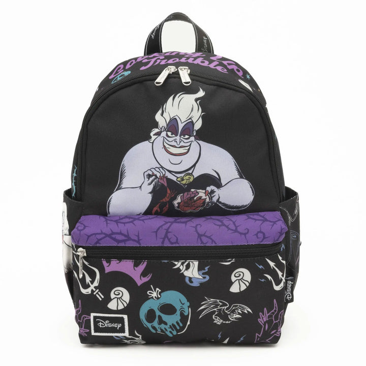 WondaPop Disney Villains Ursula 13" Nylon Mini Backpack - Front