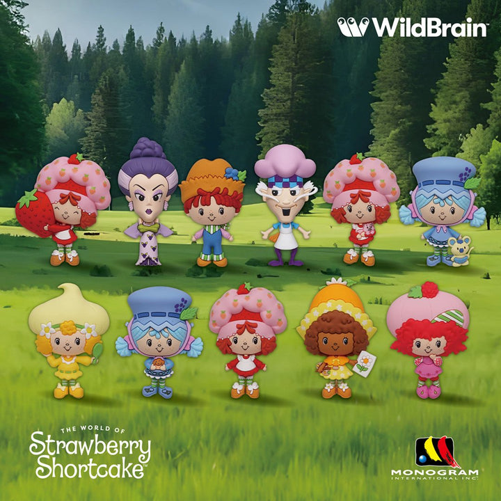 Strawberry Shortcake 3D Foam Bag Clip Series 1 Blind Bag