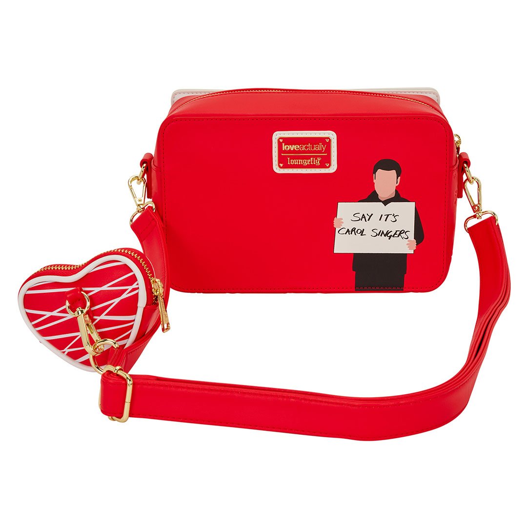 Loungefly Universal Love Actually Crossbody Bag with Coin Bag