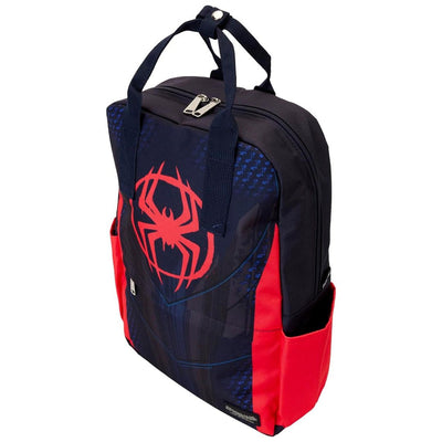 Loungefly Marvel Spiderverse Miles Morales Suit Full-Size Nylon Mini Backpack