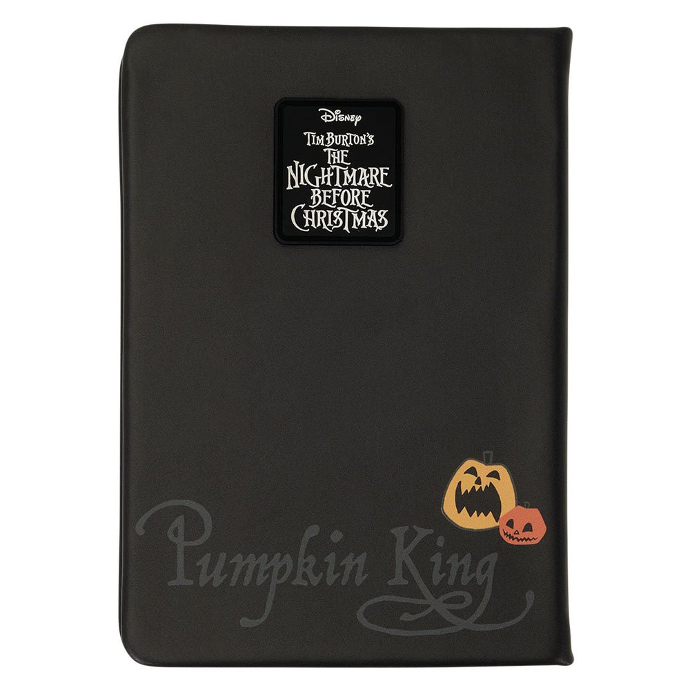 Loungefly Disney The Nightmare Before Christmas Jack Skellington Pumpkin King Refillable Stationery Journal