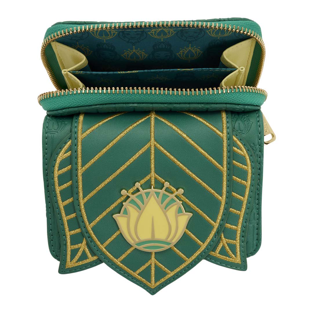 Loungefly Disney Princess and the Frog Princess Tiana Trifold Wallet
