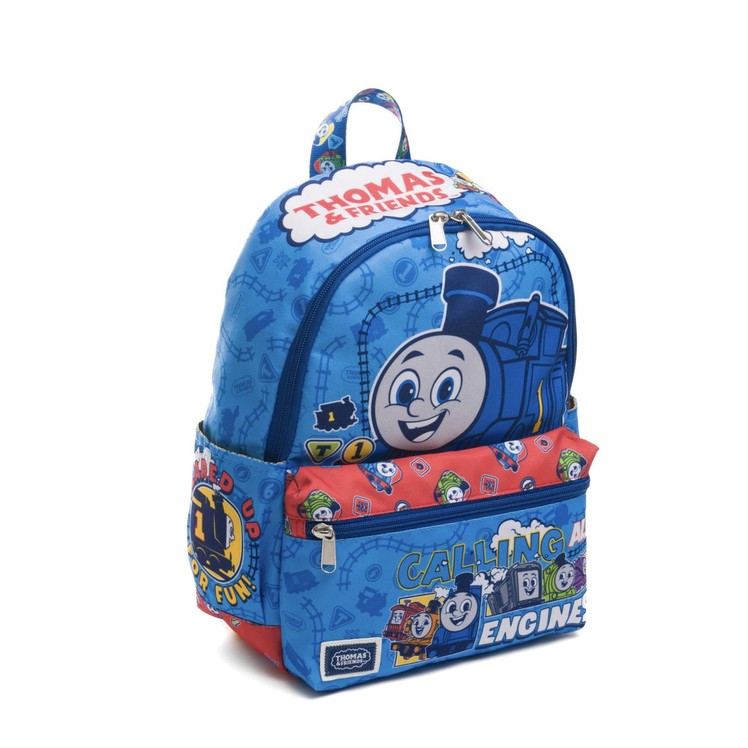 Wondapop Ruz Thomas and Friends Calling All Engines 13" Deluxe Nylon Daypack