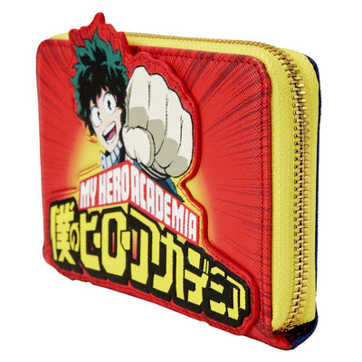 Loungefly My Hero Academia Izuku Punch Zip-Around Wallet