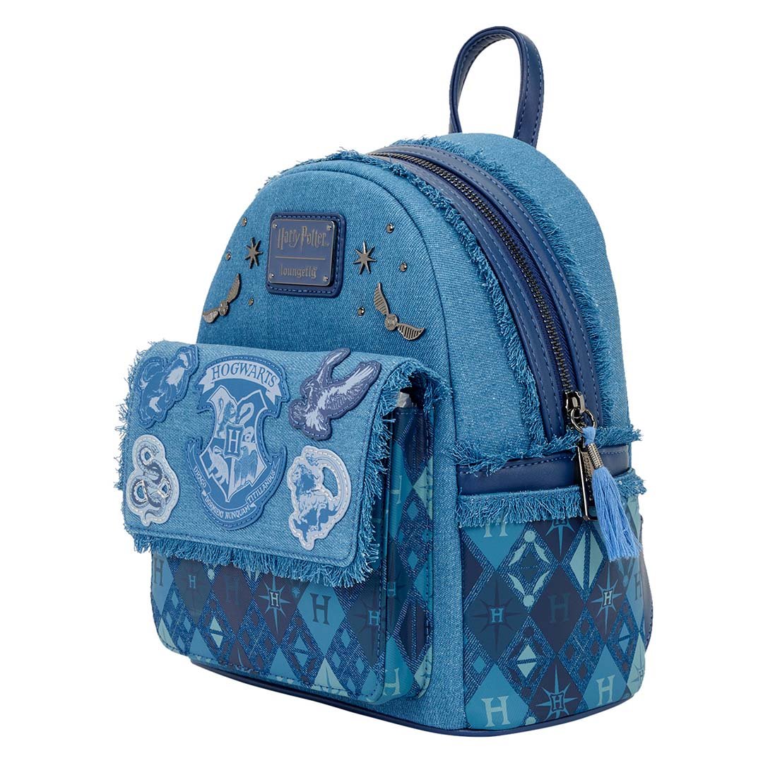 Loungefly Warner Bros Harry Potter Denim Mini Backpack